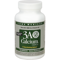 3A Calcium Ultra 180 Caps Lane Medical