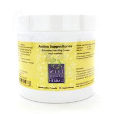 Antiox (Formerly Vitamin E) Suppositories 36ct (F) Wise Woman Herbals