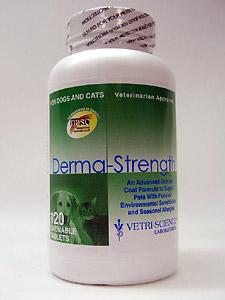 Derma Strength For Dogs and Cats 120chew Vetri-Science