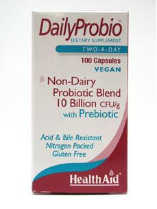 DailyProbio Two-A-Day 100 caps Health Aid America