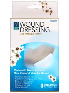Manuka Wound Dressing 4"x4" Manuka Health