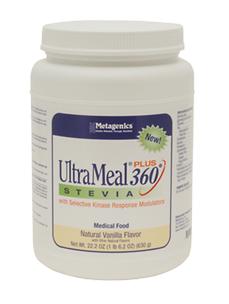 UltraMeal Plus 360 Stevia Van 22.2 oz Metagenics