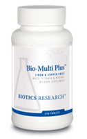 Bio-Multi Plus Fe and Cu Free - 270 T Biotics Research