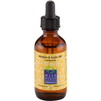 Mullein and Garlic Oil Compound 2 oz Wise Woman Herbals