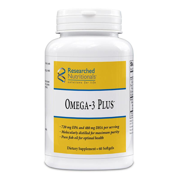 Omega-3 Plus - 60 softgels Researched Nutritionals