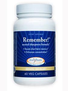 Remember! 60 caps Enzymatic Therapy