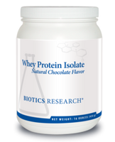 Whey Protein Isolate - Chocolate - 16 oz Biotics Research