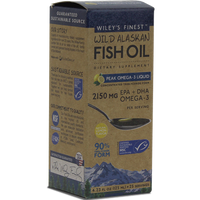Wild Alaskan Peak Fish Oil 4.3 fl oz Wiley's Finest