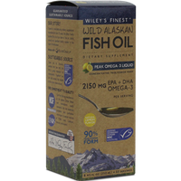 Wild Alaskan Peak Fish Oil 8.45 fl oz Wiley's Finest